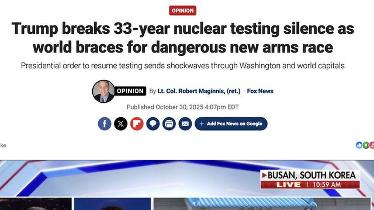 Nukes Are As Fake As Charlie Kirks Murder