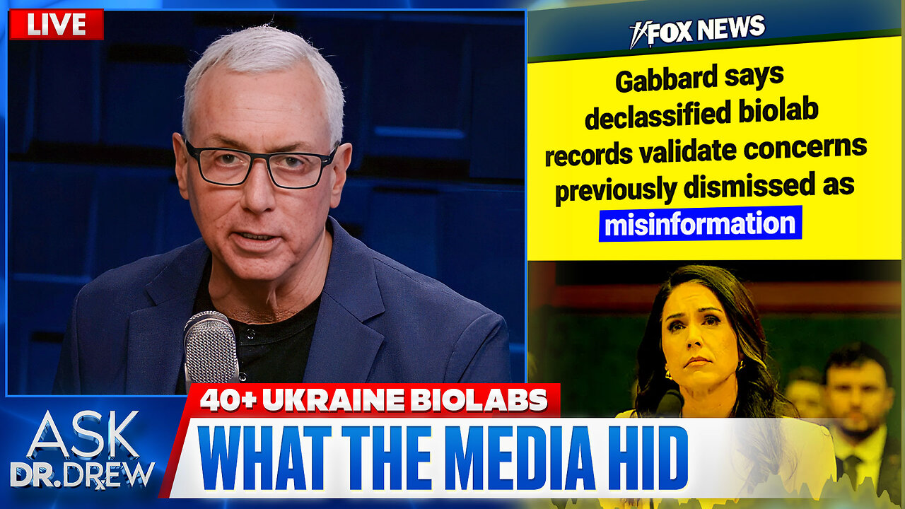 DNI Tulsi Gabbard Declassifies 120 Biolabs (40+ In Ukraine) The Media Told Us Didnt Exist w/ Rob Rosen, Ralph Schoellhammer & Yasmine Arrington Brooks – Ask Dr. Drew