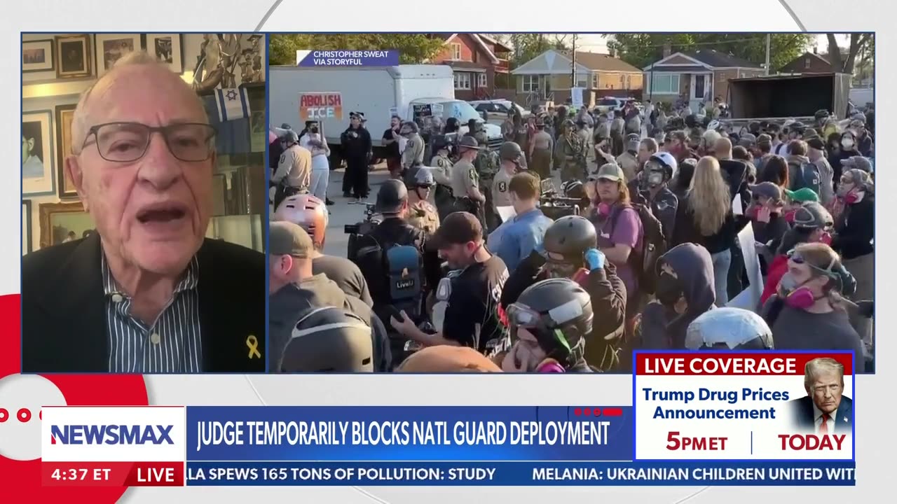Alan Dershowitz Poses The Real Question At The Heart Of Trumps Fight To Deploy Federal Troops