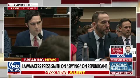 Jack Smith's testimony in Congress today, watch him reduced to stuttering