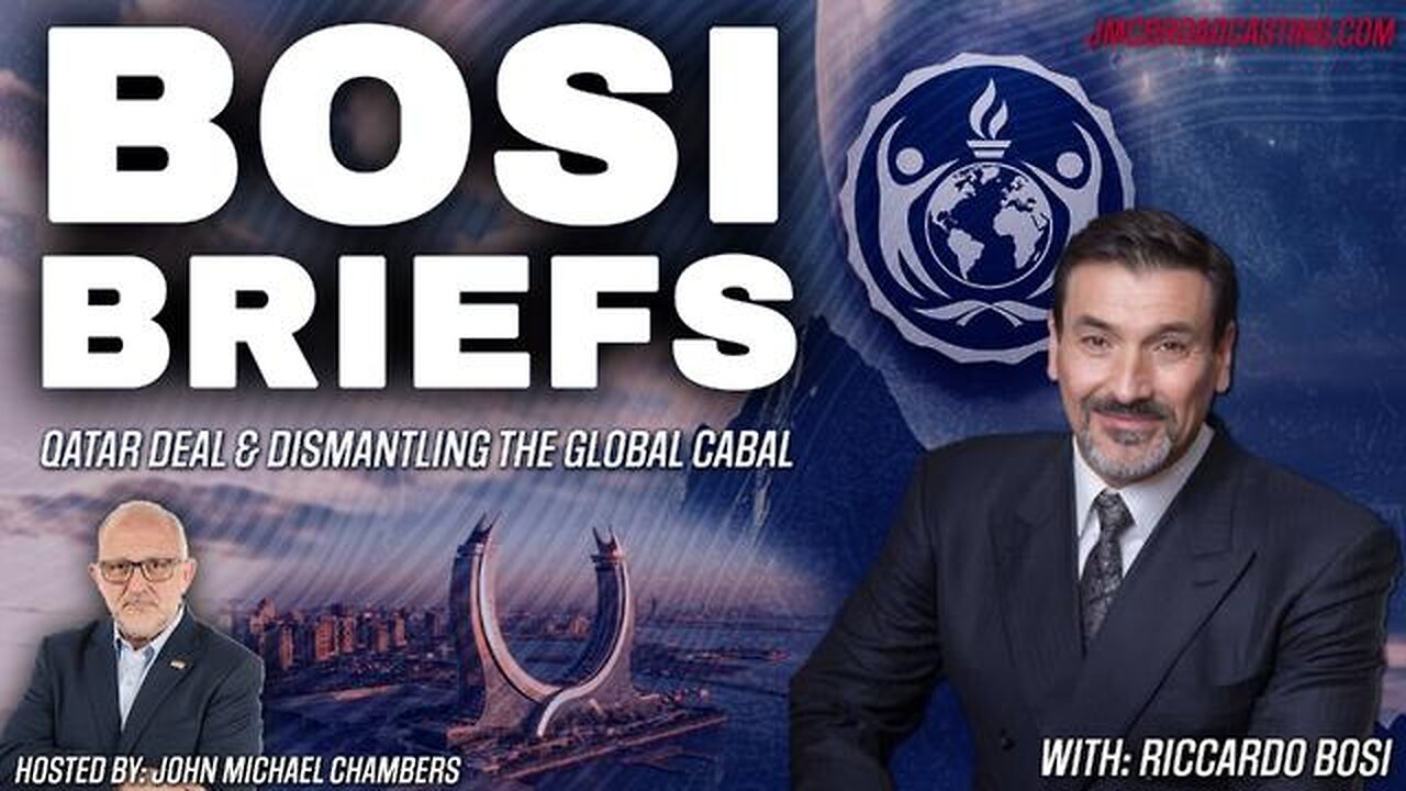 Decoding Trumps Moves: Qatar Deal & Dismantling the Global Cabal | Riccardo Bosi