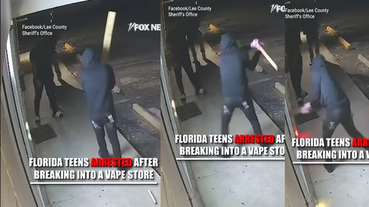 Florida Teens Arrested After Breaking Into a Vape Store