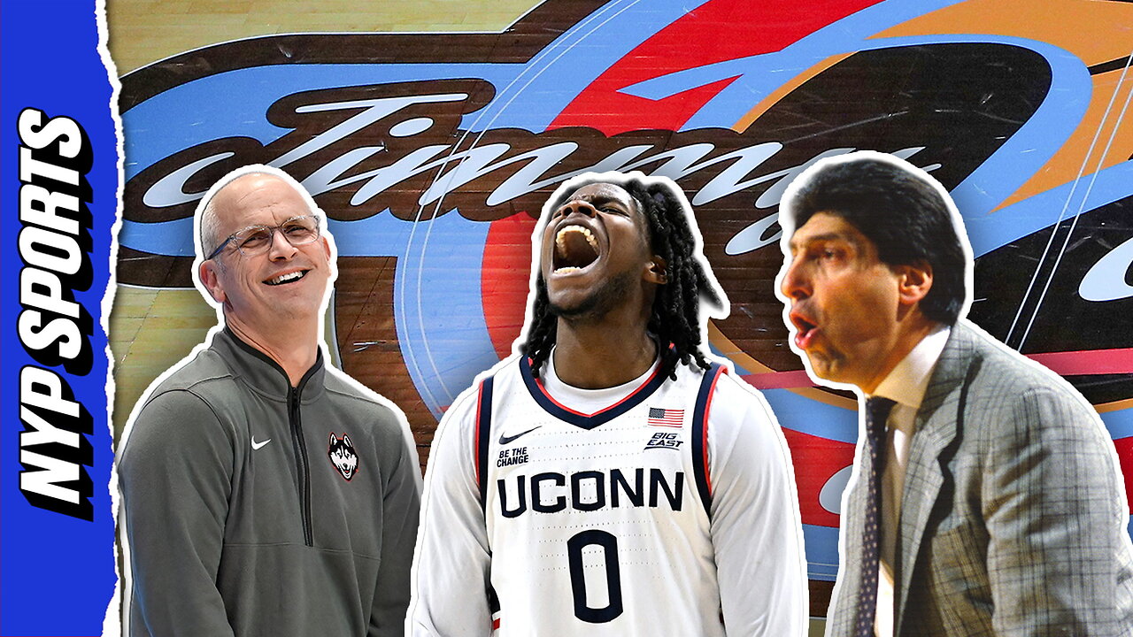 UConns Malachi plays fun guessing game! Dan Hurley or Jimmy V?