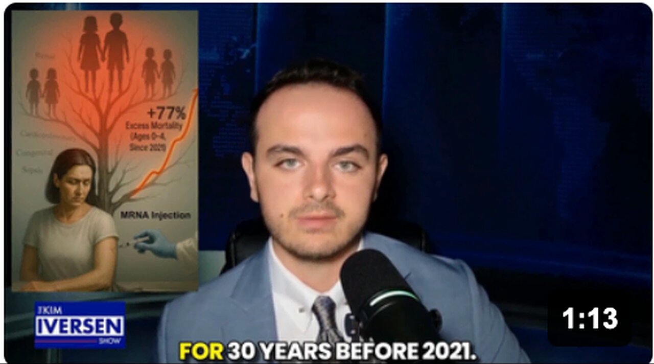 In 2025... 77% more babies are dying than normal.