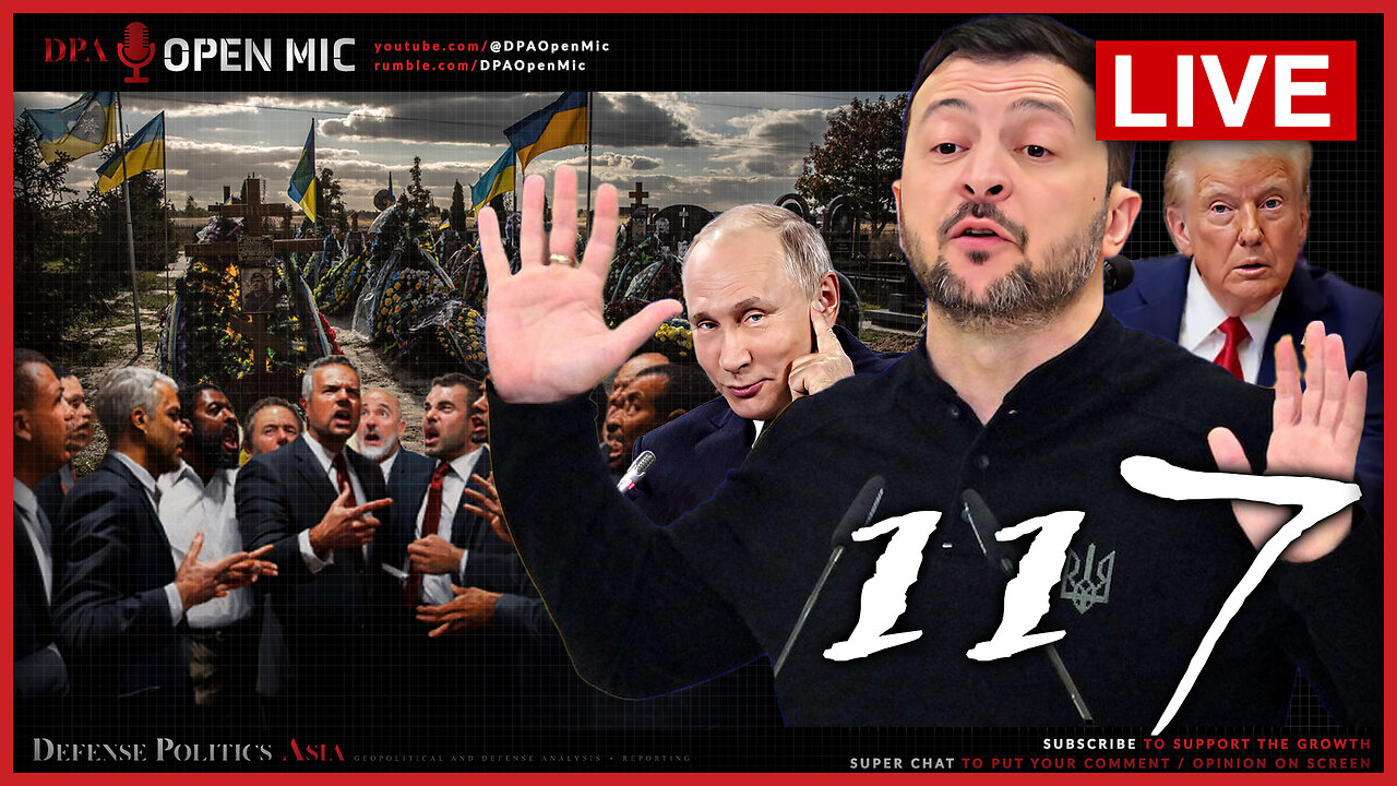 [ DPA Open Mic 117 ] 3 Years of War in Ukraine; Zelenskyy defiance against Trump; Germany Election