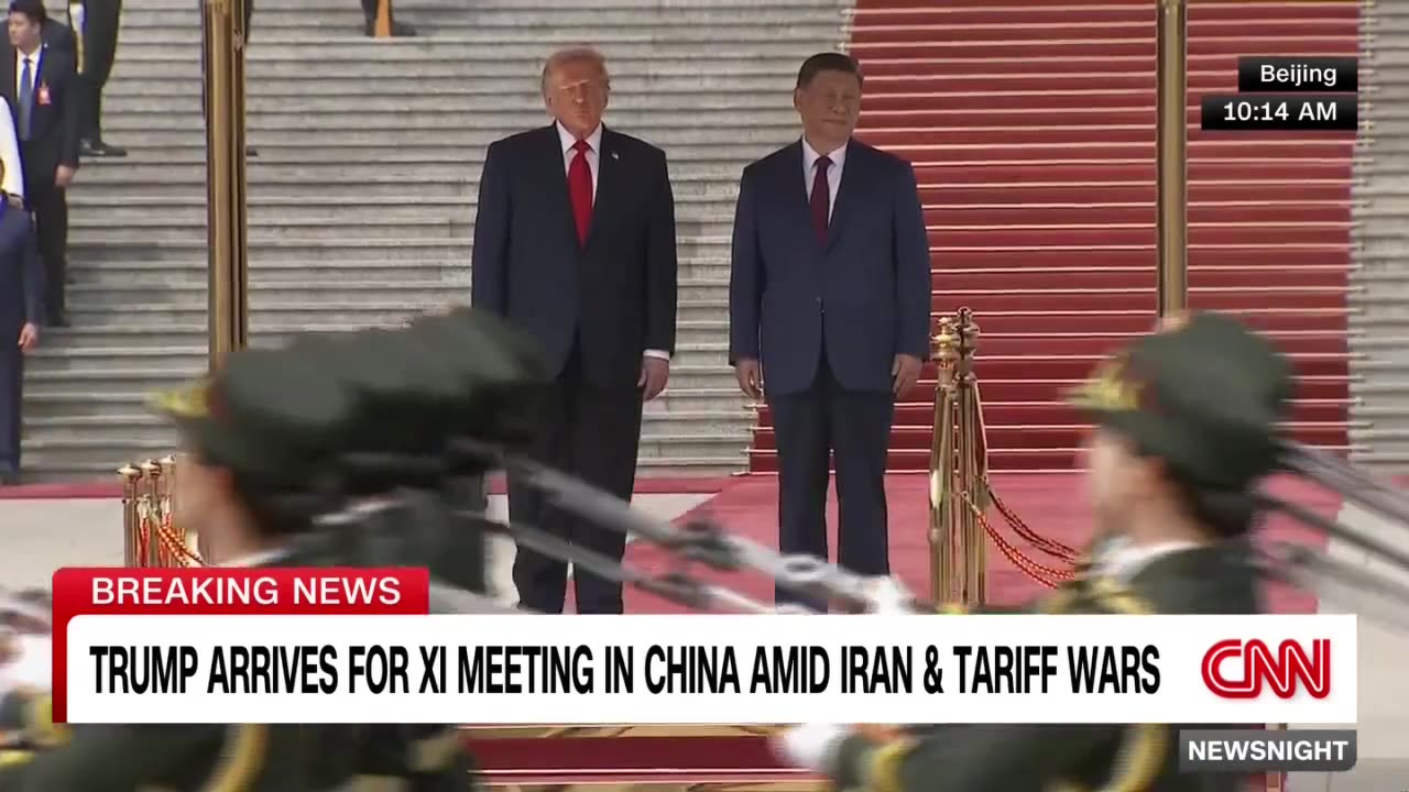 CNNs Abby Phillip to discuss the Trump-Xi meeting in Beijing, May 13, 2026