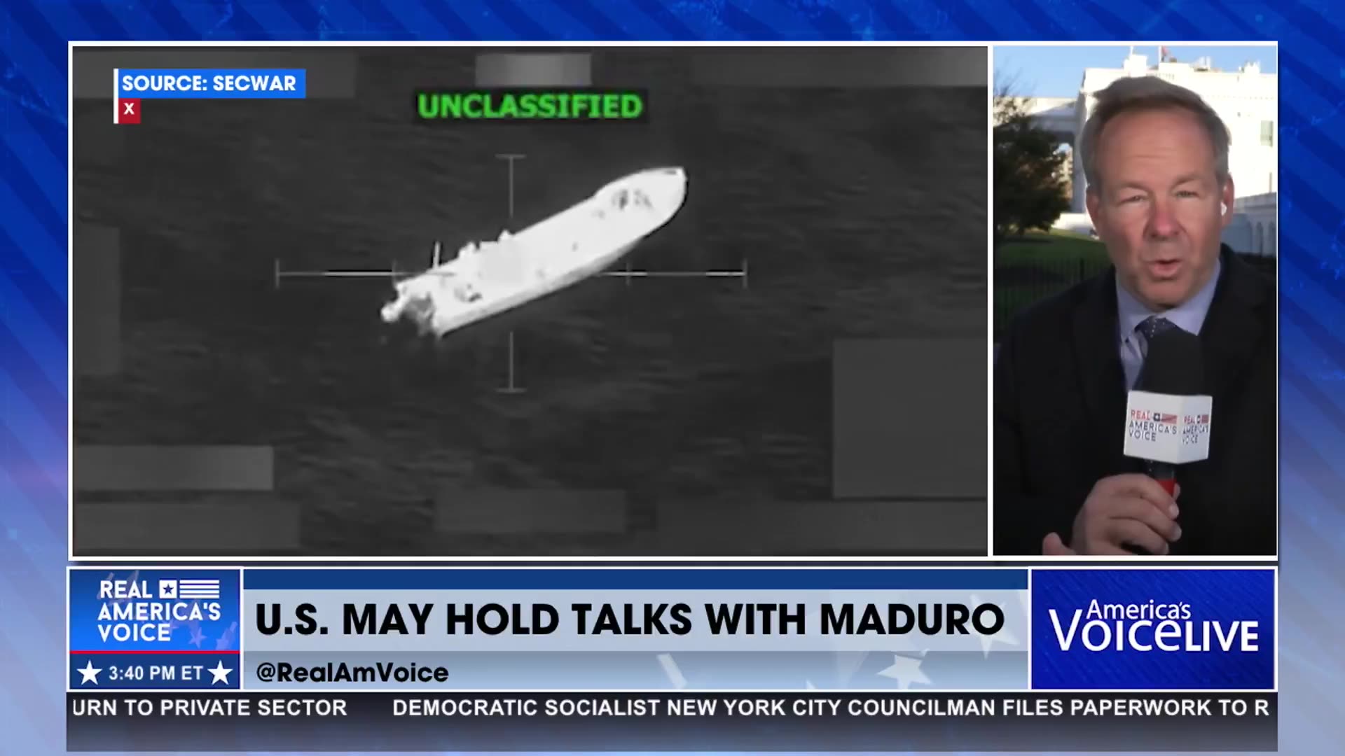 TALKING TO MADURO? POTUS SAYS HE’LL TALK TO ANYONE TO MAKE AMERICA SAFER