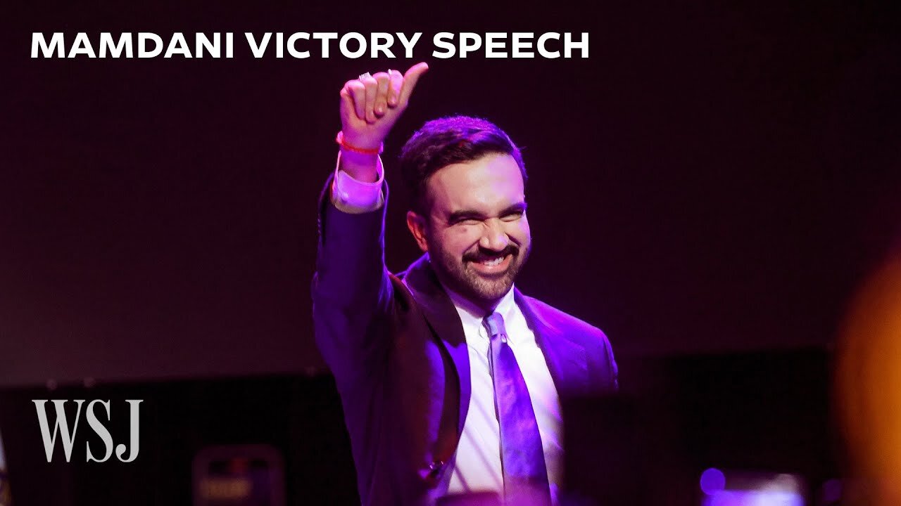 Zohran Mamdanis Full Speech After Winning New York Mayoral Race