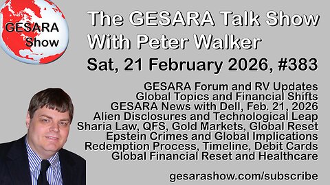 2026-02-21 GESARA Talk Show 383 - Saturday