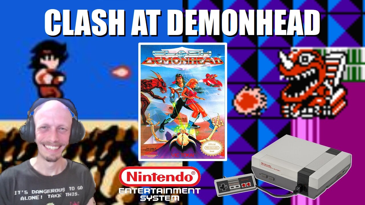 Clash at Demonhead (NES): Climb Demonhead Mountain to stop the Skeletal Villain's Doomsday Bomb