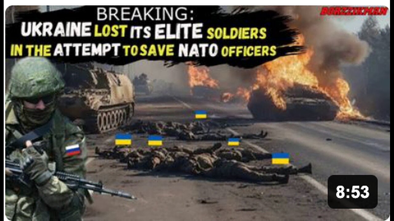 Ukraines ELITE Special Forces Tried to save Encircled NATO Officers in POKROVSK but FAILED BADLY