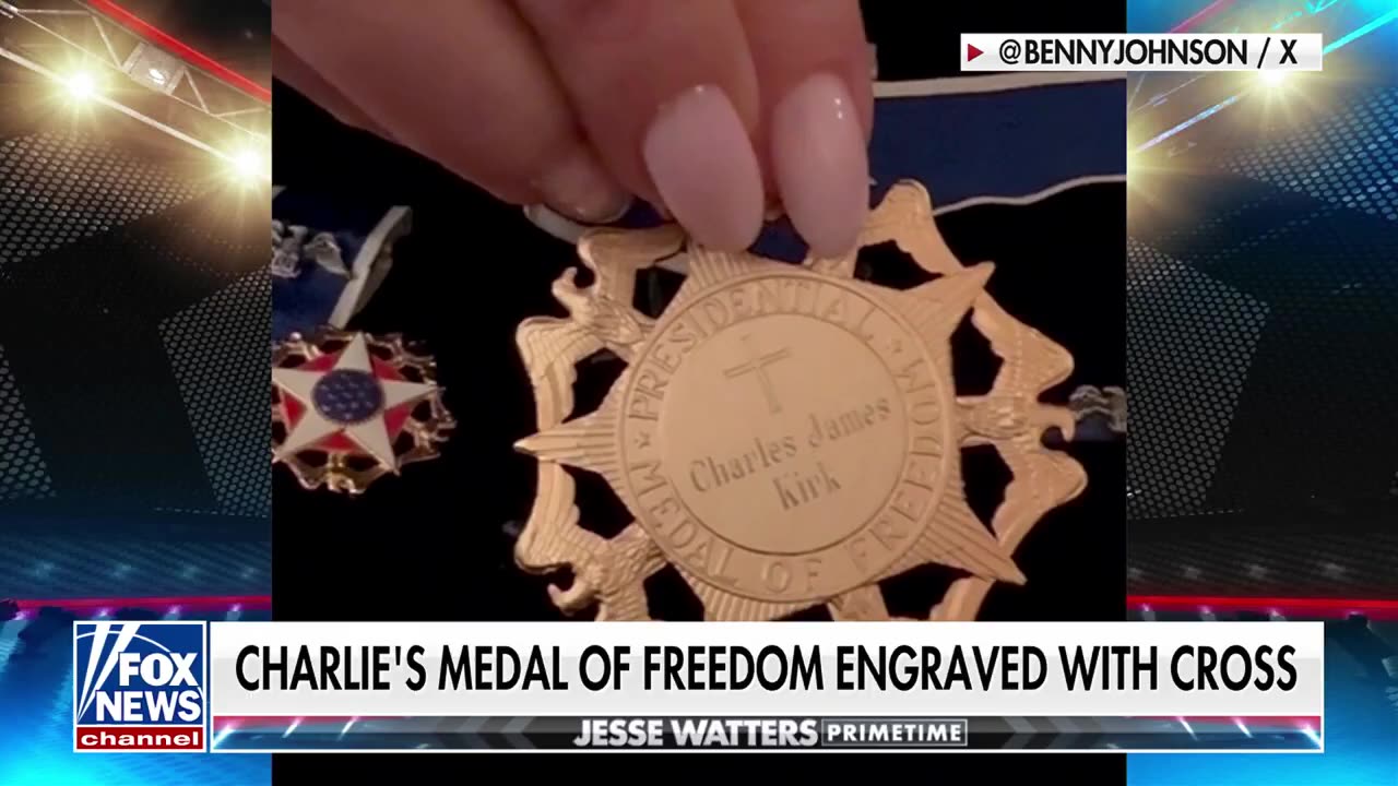 🏅 Jesse Watters was at the 🏅 ceremony and you could feel Gods presence