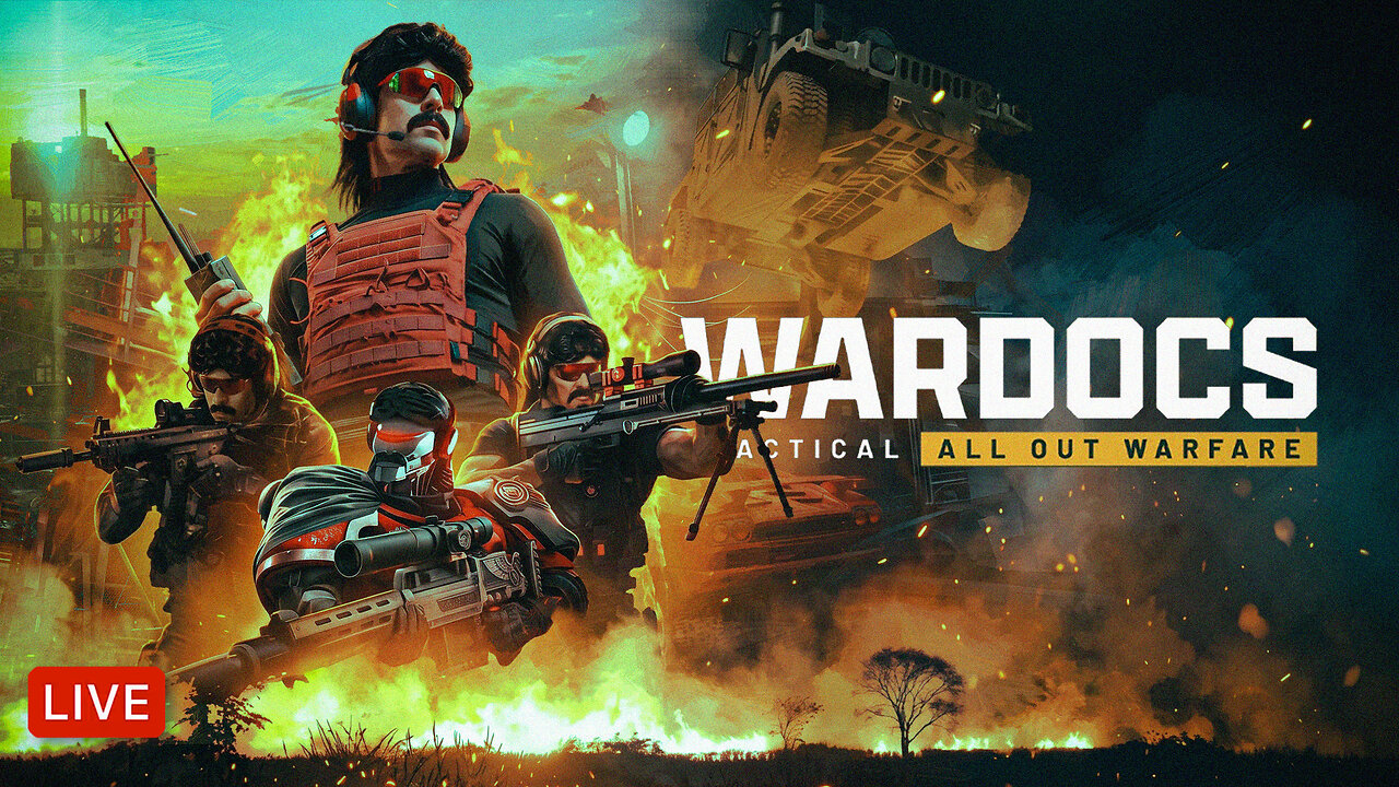 🔴DR DISRESPECT - WARDOGS - THE GAME THAT BROKE STEAM thumbnail