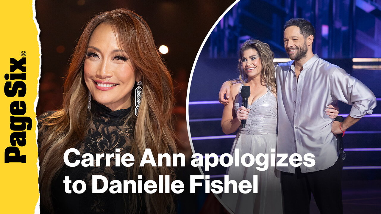 DWTS judge Carrie Ann Inaba apologizes to Danielle Fishel for body comment