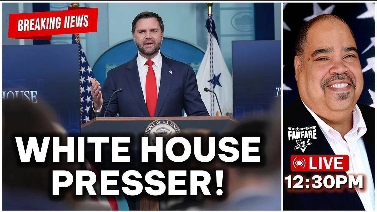 BREAKING NEWS - JD Vance Hosts The White House Press Conference | Talks Fraud Investigations!