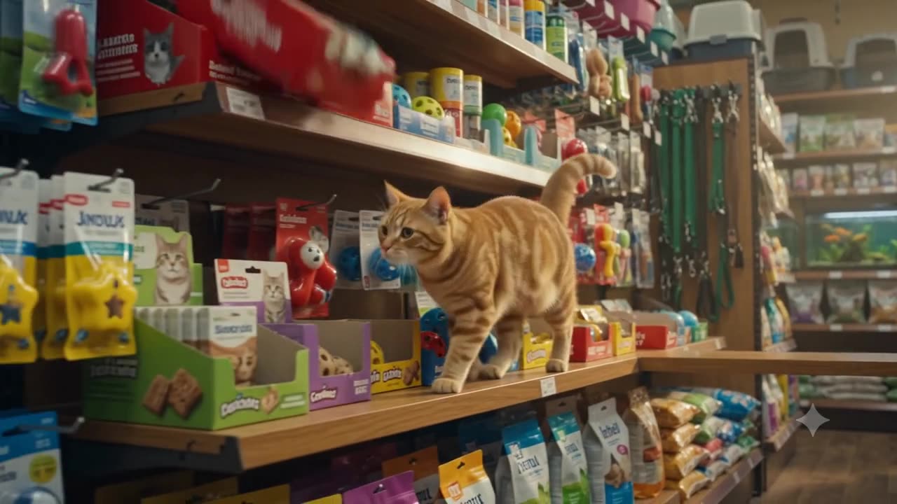 This Cats New Collar Bell Reaction Is Too Real (Funny AI Cat Video)