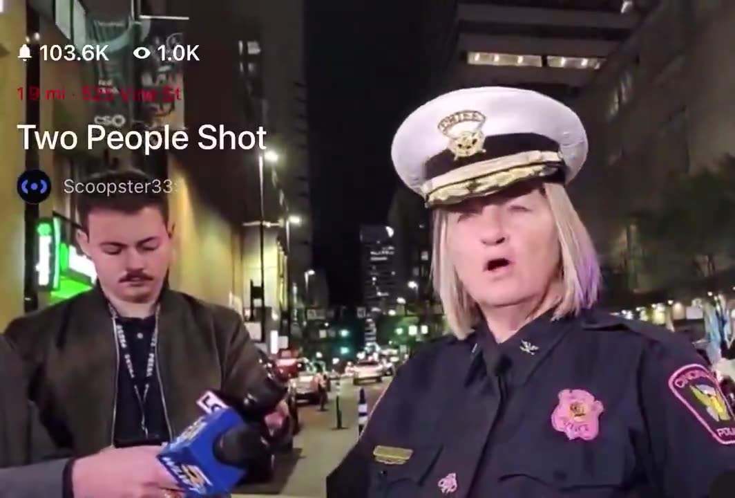 Cincinnati: Police Chief Theetge responded by saying, “Learn how to behave in our city.”