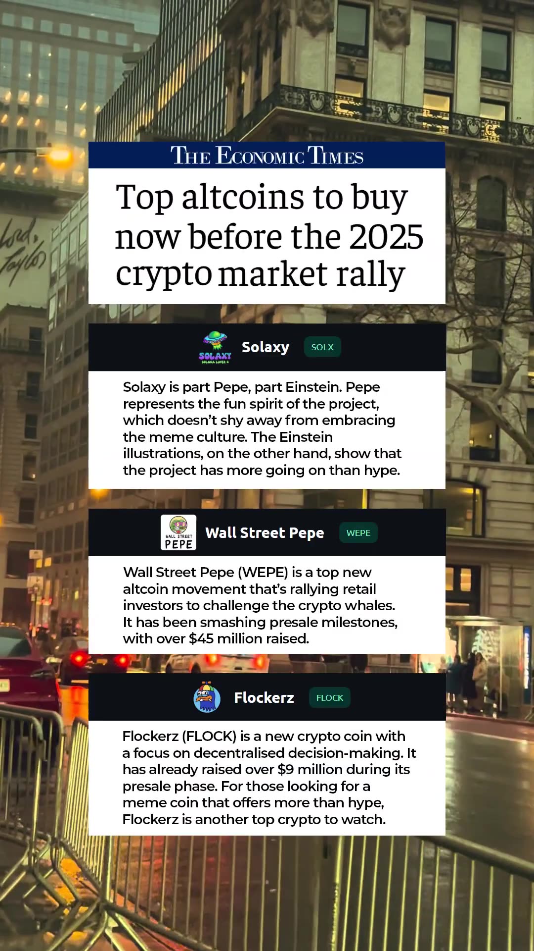 Top Altcoins to Buy in 2025 trump buy thes coins