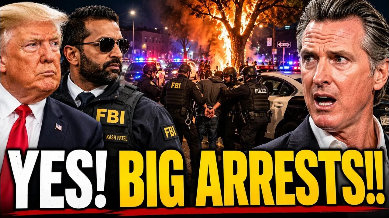 🔥Trump JUST Got MAJOR ARREST + Newsom HIT HARD!!