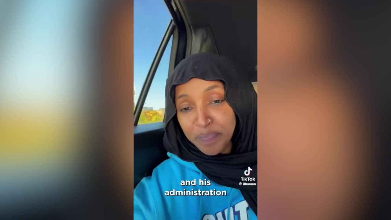 Ilhan Omar looks VERY nervous as she makes desperate plea after raid on her home thumbnail