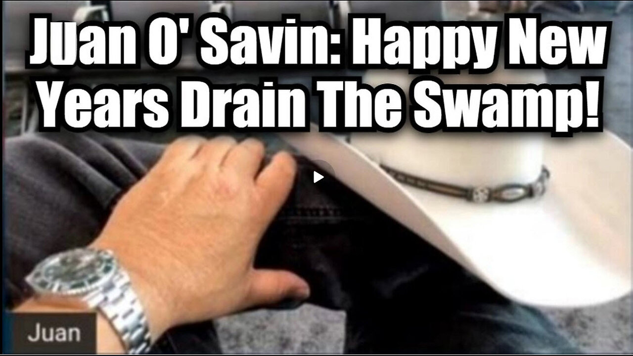 Juan O Savin: Happy New Years Drain The Swamp!