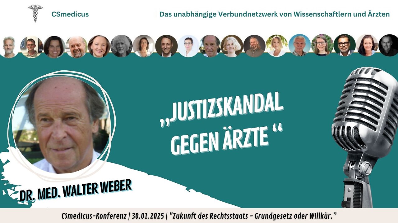 Justizskandal gegen Ärzte! | Dr. med. Walter Weber | 30.01.2025