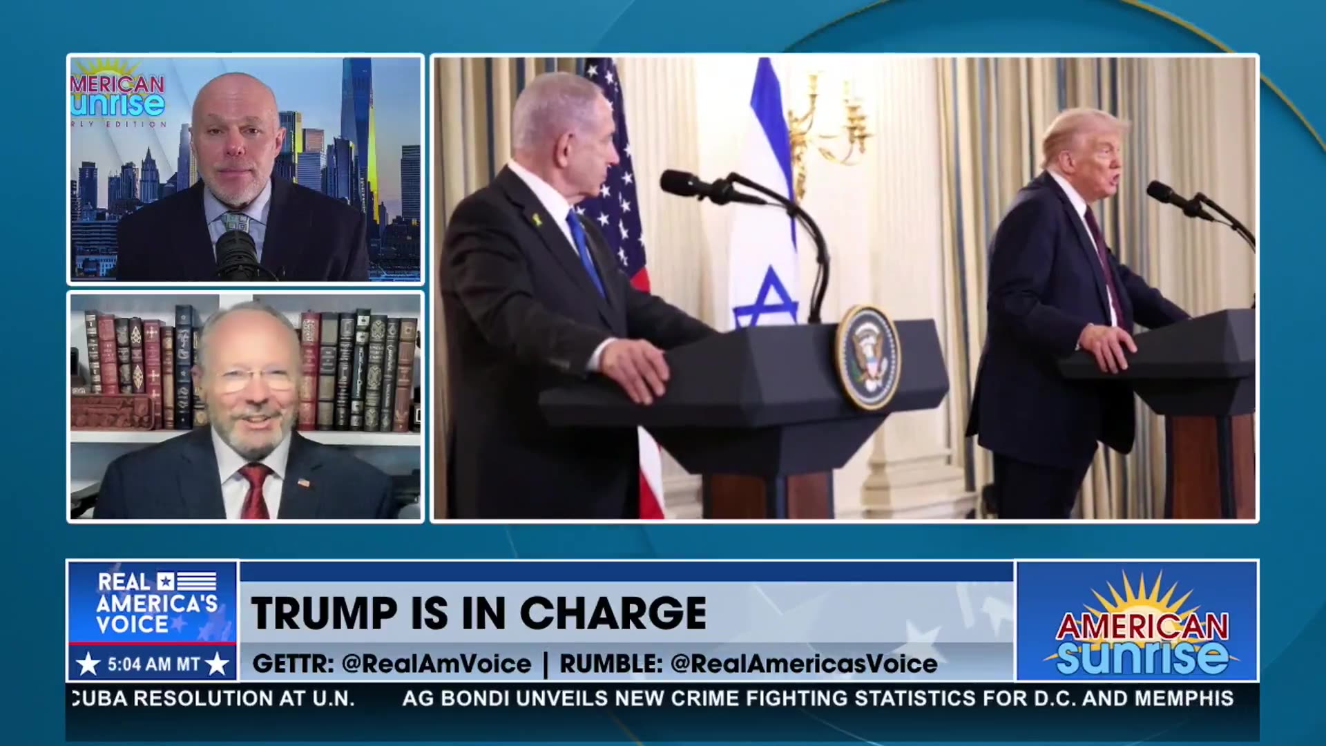 TRUMP IS IN CHARGE