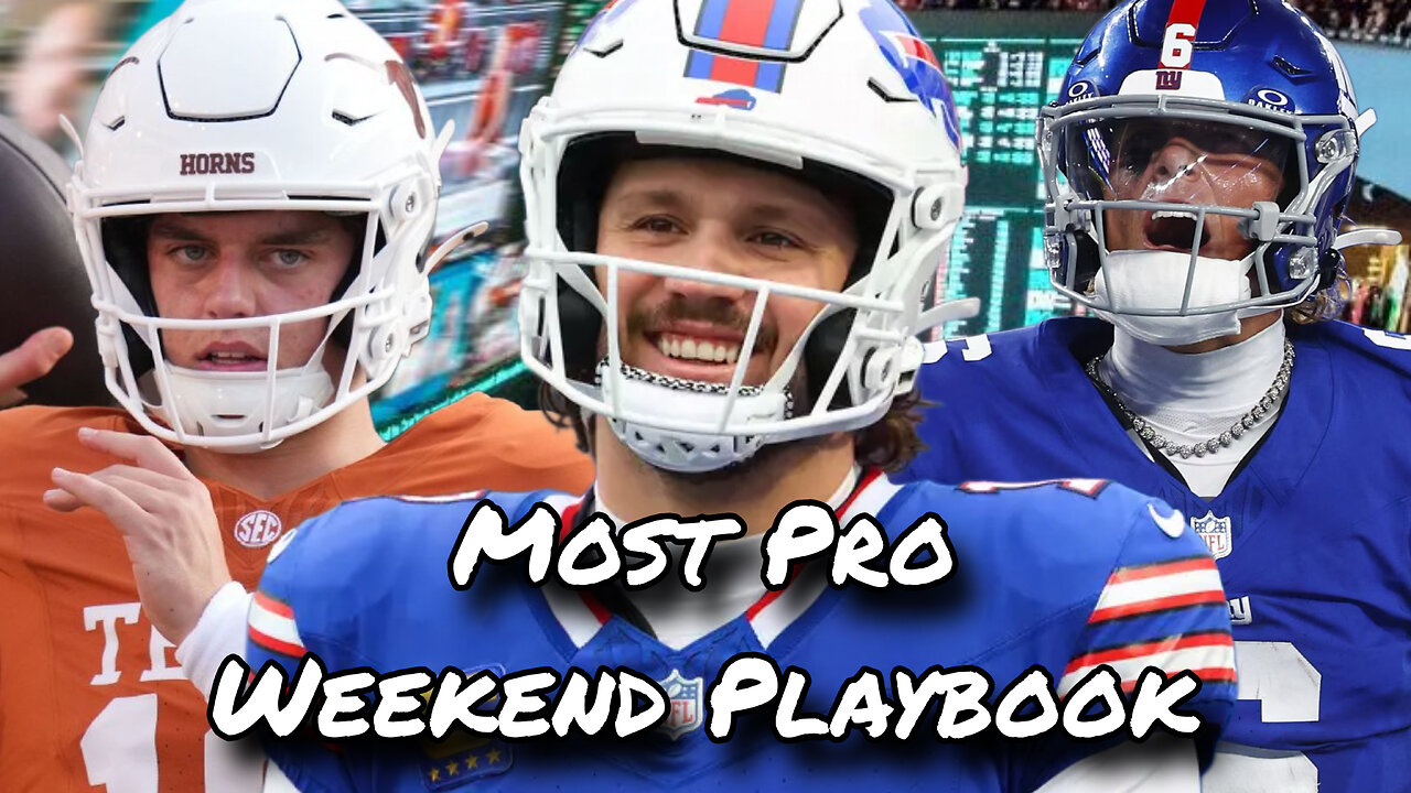 Josh Allen Five Touchdown Game vs Lions, NFL Week 2 | Weekend Playbook thumbnail