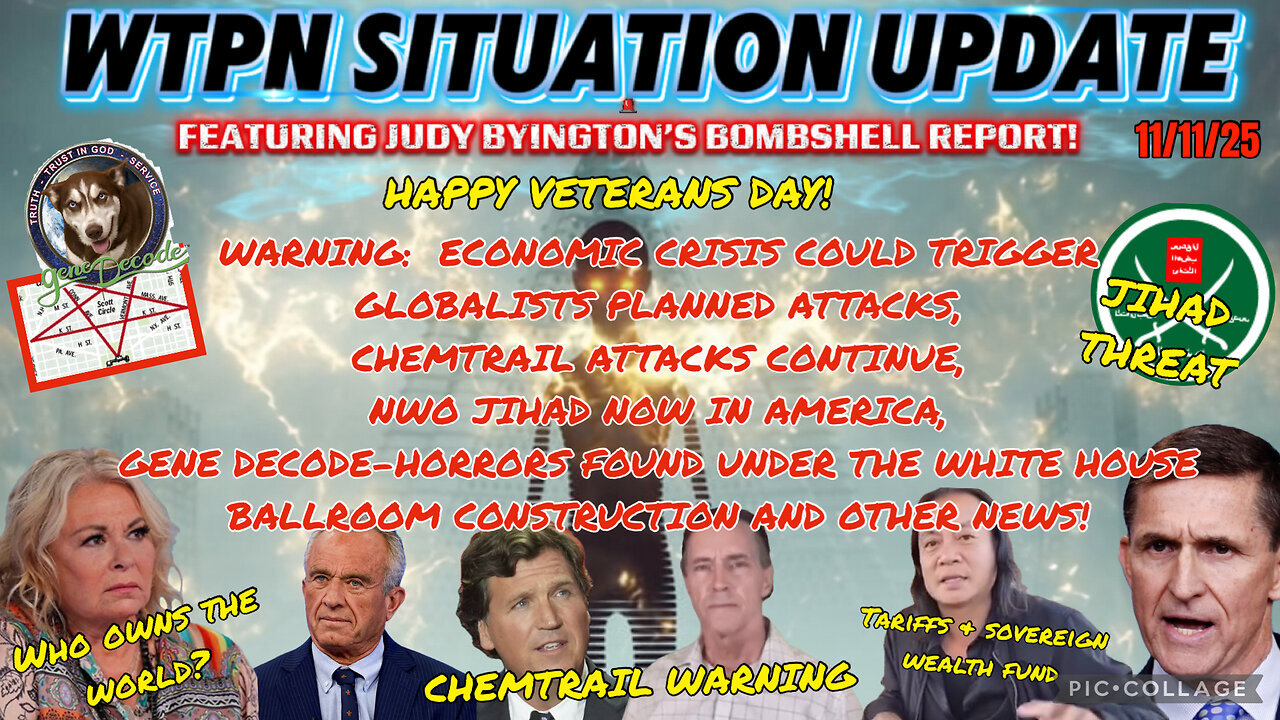 WTPN ~ Judy Byington ~ Situation Update ~ 11-11-25 ~ Trump Return ~ Restored Republic via a GCR