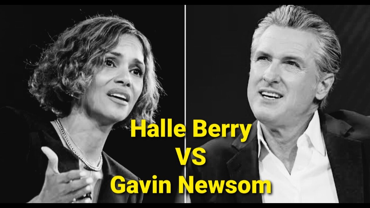 Halle Berry Just OBLITERATED Gavin Newsom in Viral Takedown – You Wont Believe What She Said!