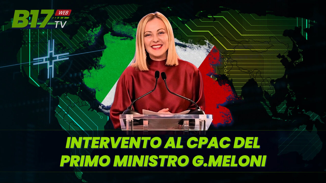 Lintervento della Meloni al CPAC 2025
