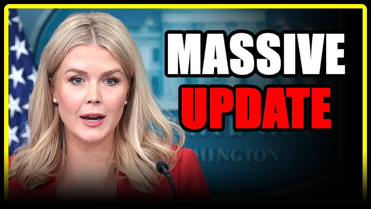 Press Conference BOMBSHELL.