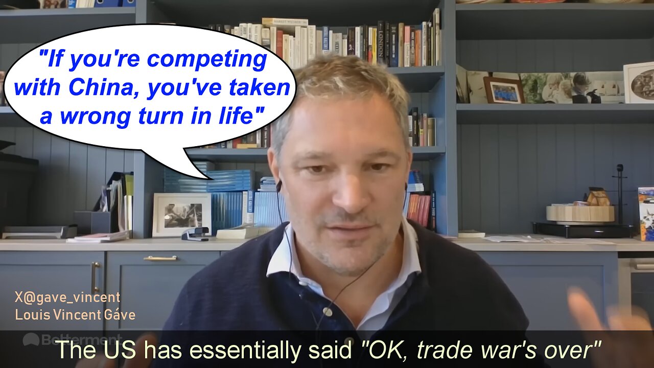 Louis Vincent GΓ‘ve, CEO: US submitted, US-China trade war is over.