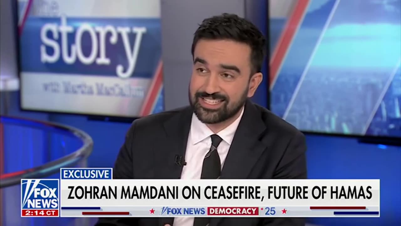 Zohran Mamdani Wont Call On Hamas To Disarm And Relinquish Power In Gaza