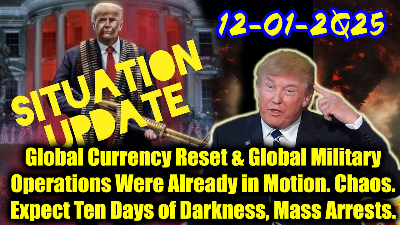 Situation Update 12.01.25 - Trumps Executive Orders, GITMO Update; Trumps Global Military Alliance