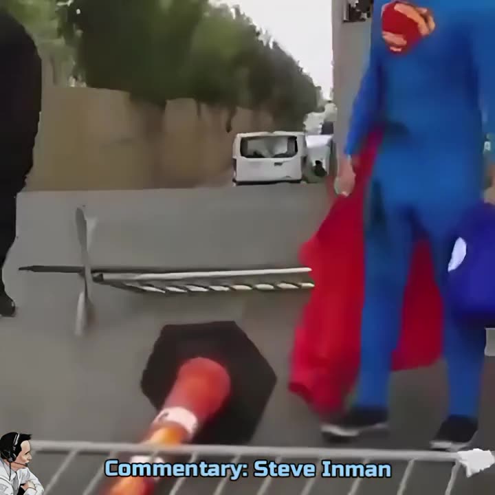 SUPERMAN HAS HAD BETTER DAYS🤣COMMENTARY STEVE INMAN