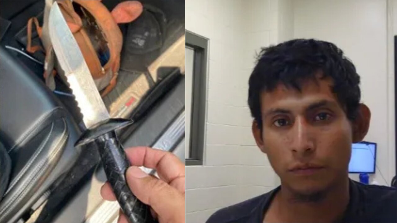 Armed Illegal Alien Freed FIVE Times Under Biden ARRESTED Outside Houston ICE Office