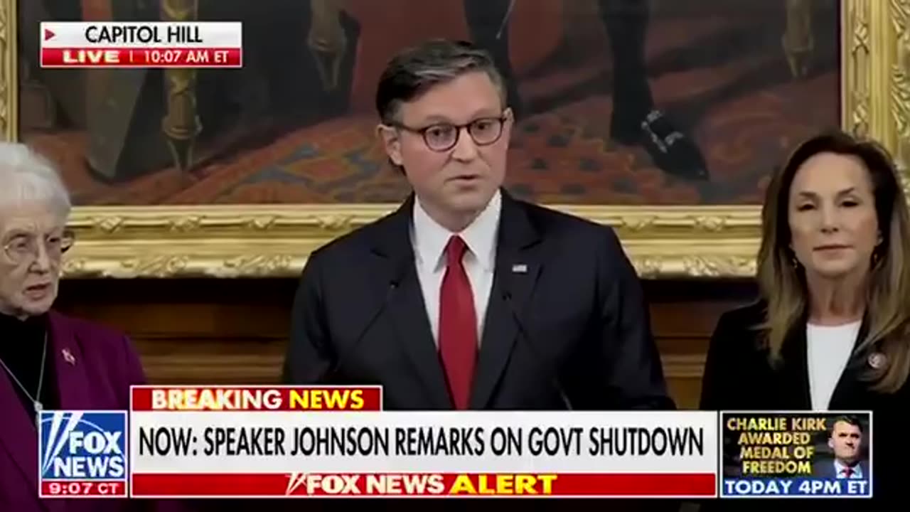 Speaker Johnson exposes the Democrats — in order to reopen the government