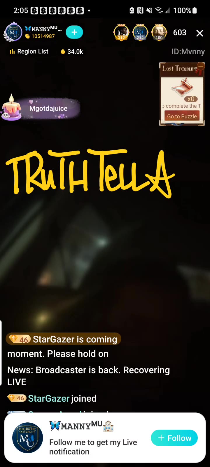 MANNY LIVE AFTER FIGHT WITH SIDD