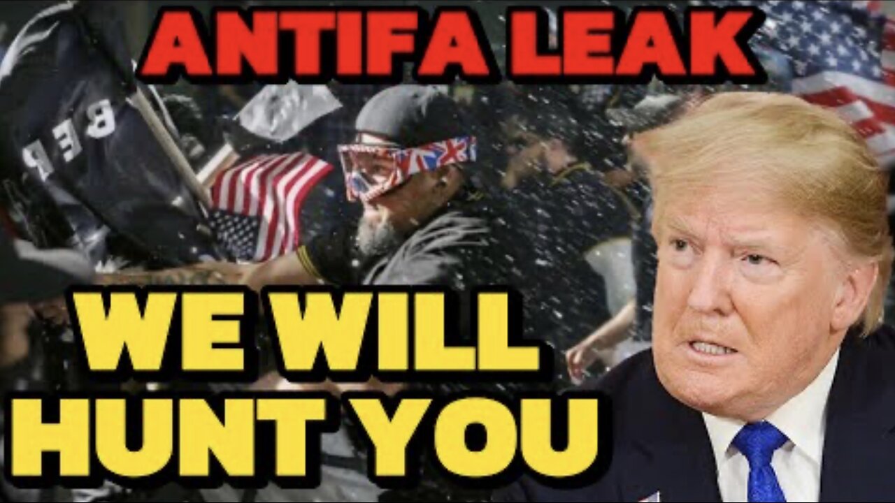 Trumps Secret ANTIFA Takedown Plan EXPOSED!!