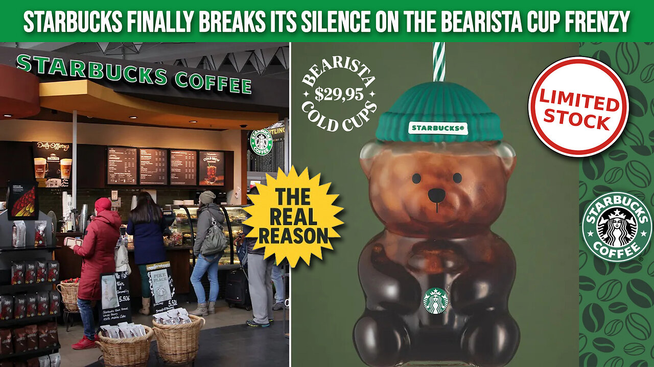 Starbucks Spills the Beans on the Bearista Frenzy โ Fans May Be Shocked! โ๐ป