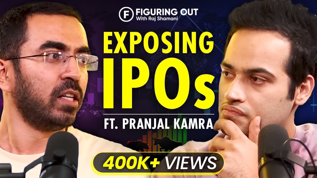 Indias TOP Finance Expert ‪@pranjalkamra‬ Shares Secrets - FO 35 | Raj Shamani