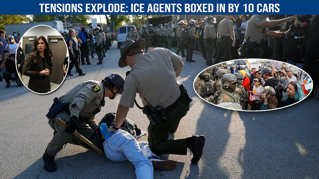 Chicago Chaos: ICE Agents Boxed In by 10 Cars โ Armed Woman Shot, Hospitalized