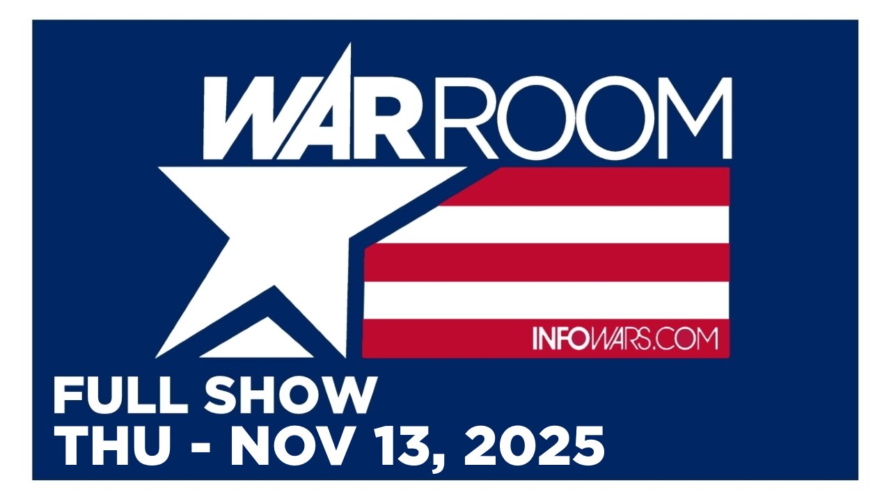 WAR ROOM [FULL] Thursday 11/13/25 • Why Is FBI Director’s Girlfriend Suing Conservative Influencers?