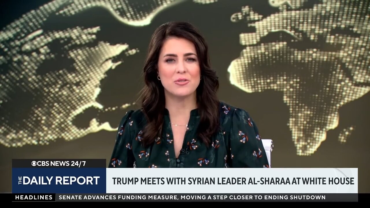 📌 POTUS meets with Syrian President Ahmed al-Sharaa at the White House