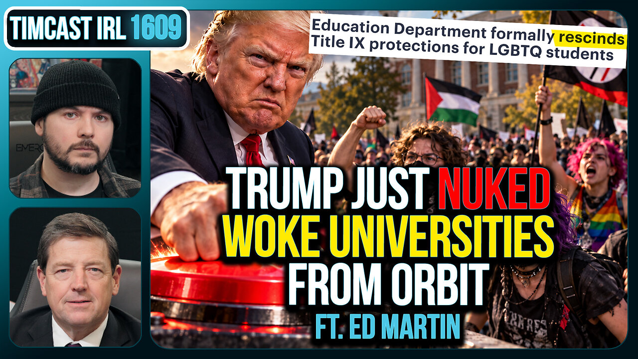 Trump Just NUKED Woke Universities From Orbit With New Policies