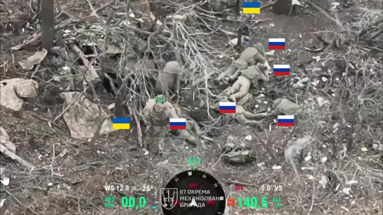 Two soldiers captured 6 occupiers.
