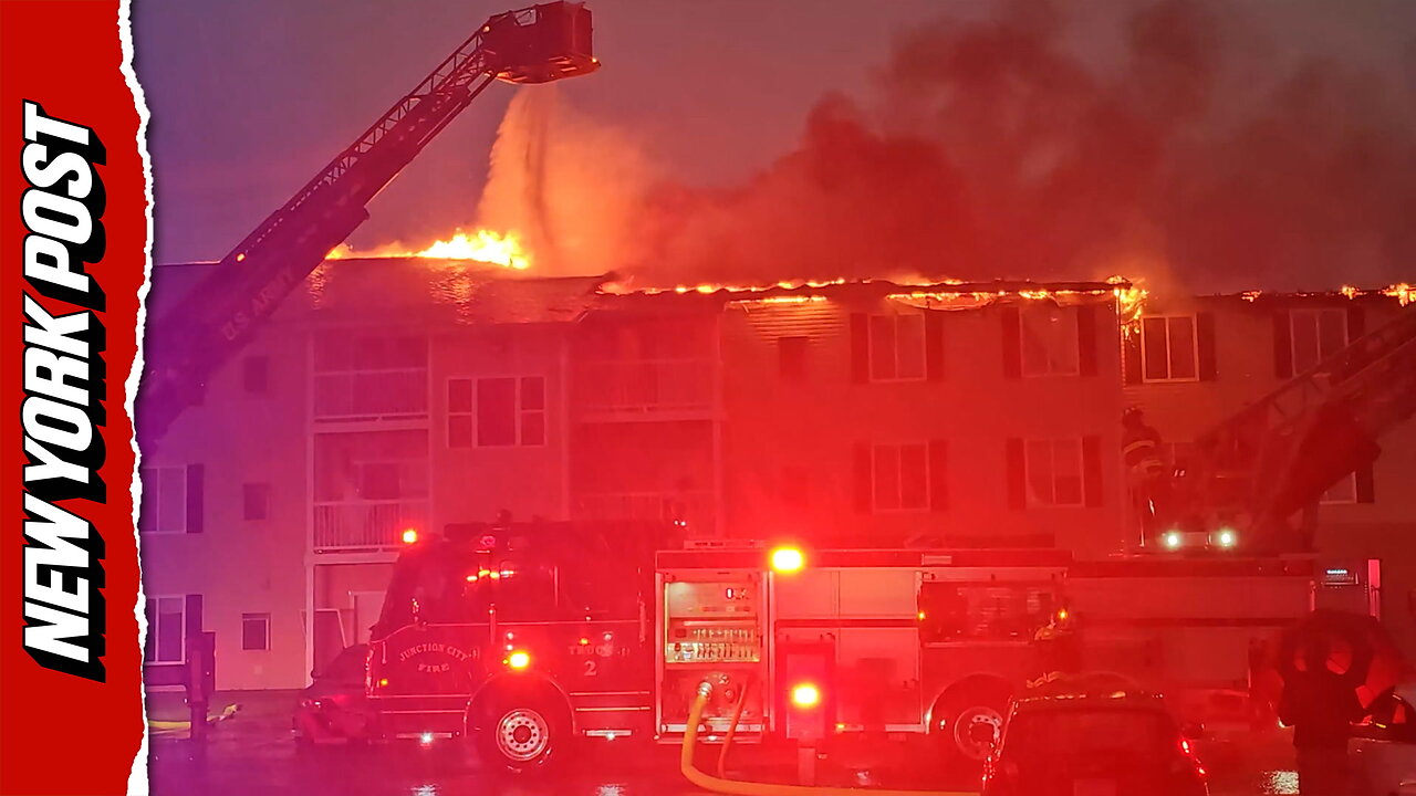 Lightning strike sparks devastating apartment blaze thumbnail
