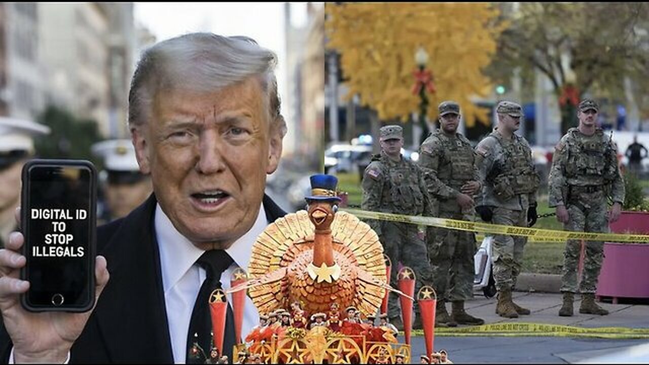 GOBBLE GOBBLE PSYOP! THE NATIONAL GUARD SHOOTING SCRIPT IN D.C. IS EXACTLY HOW FAKE NEWS WORKS!