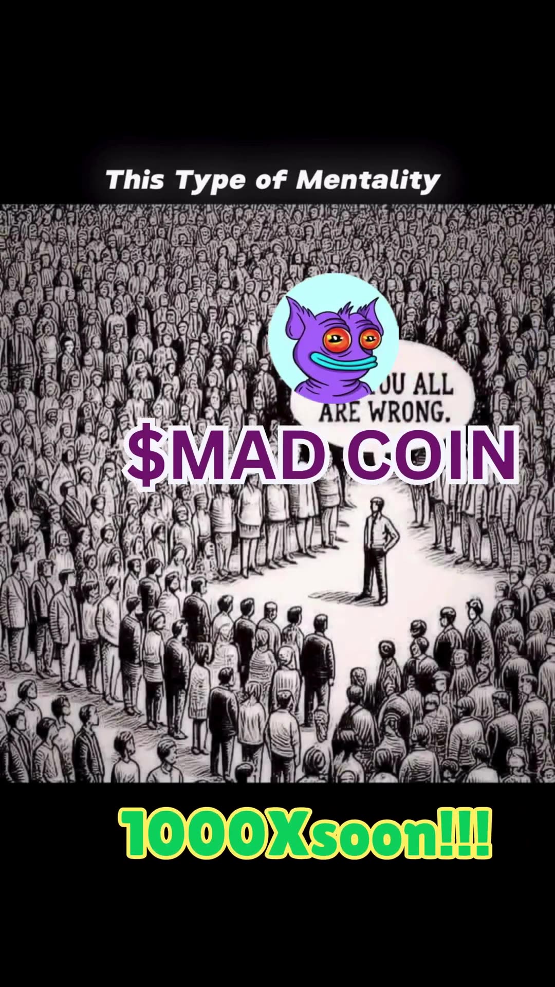 $MAD COIN 1000X Soon!!!